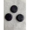 3er Set Magnete Schwarz und Violett-Glitzer