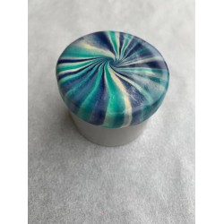 Dose mit Deckel in Blau,...