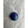 Kleiner Anhänger in Violett, Smaragd und Marine