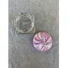 Gläschen quadratisch mit Deckel in Lavendel, Champagner und Weiss