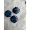 3er Set Magnete in Marine, Smaragd und Babyblaumetallic