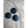 3er Set Magnete in Marine, Smaragd und Babyblaumetallic